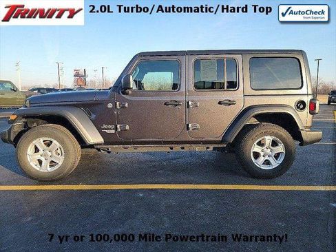 Certified 2020 Jeep Wrangler Unlimited Sport S AWD/4WD image 1