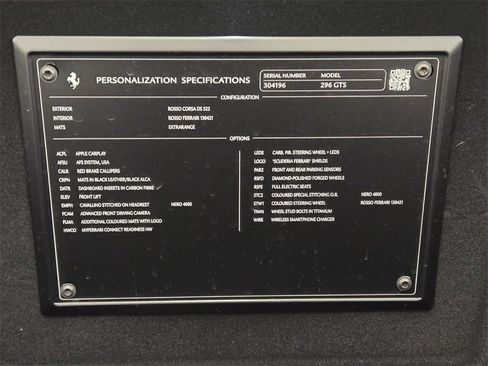 Used 2024 Ferrari 296 GTS image 28