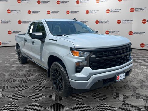 Used 2025 Chevrolet Silverado 1500 Custom w/ Turbomax Blackout Package AWD/4WD image 7