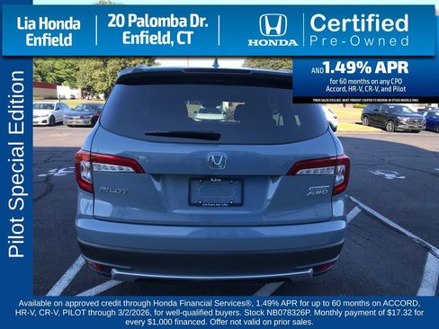 Certified 2022 Honda Pilot Special Edition image 12