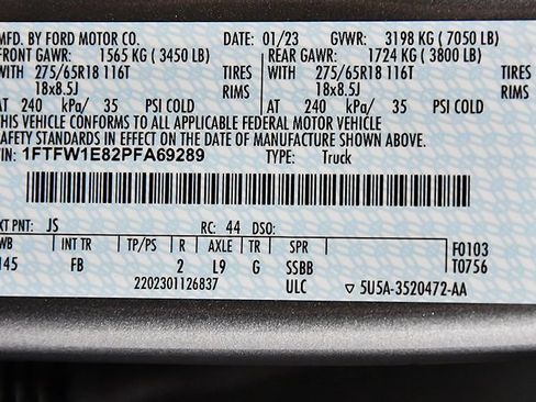 Used 2023 Ford F150 XLT w/ Equipment Group 302A High AWD/4WD image 17