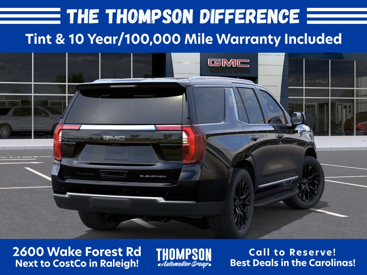 New 2027 GMC Yukon Elevation w/ LPO, Elevation Black Package AWD/4WD image 4