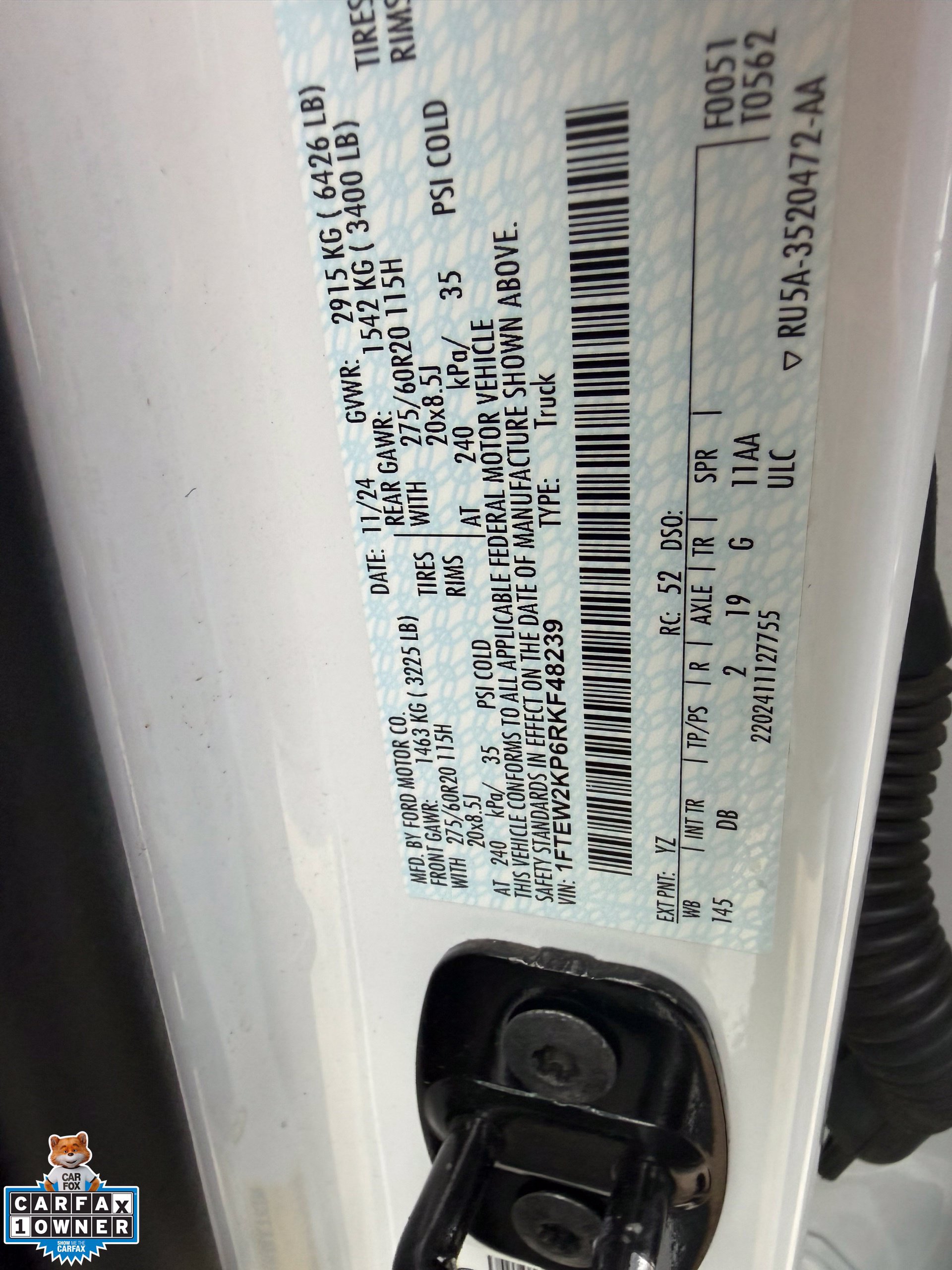 Used 2024 Ford F150 STX w/ Mobile Office Package RWD image 15