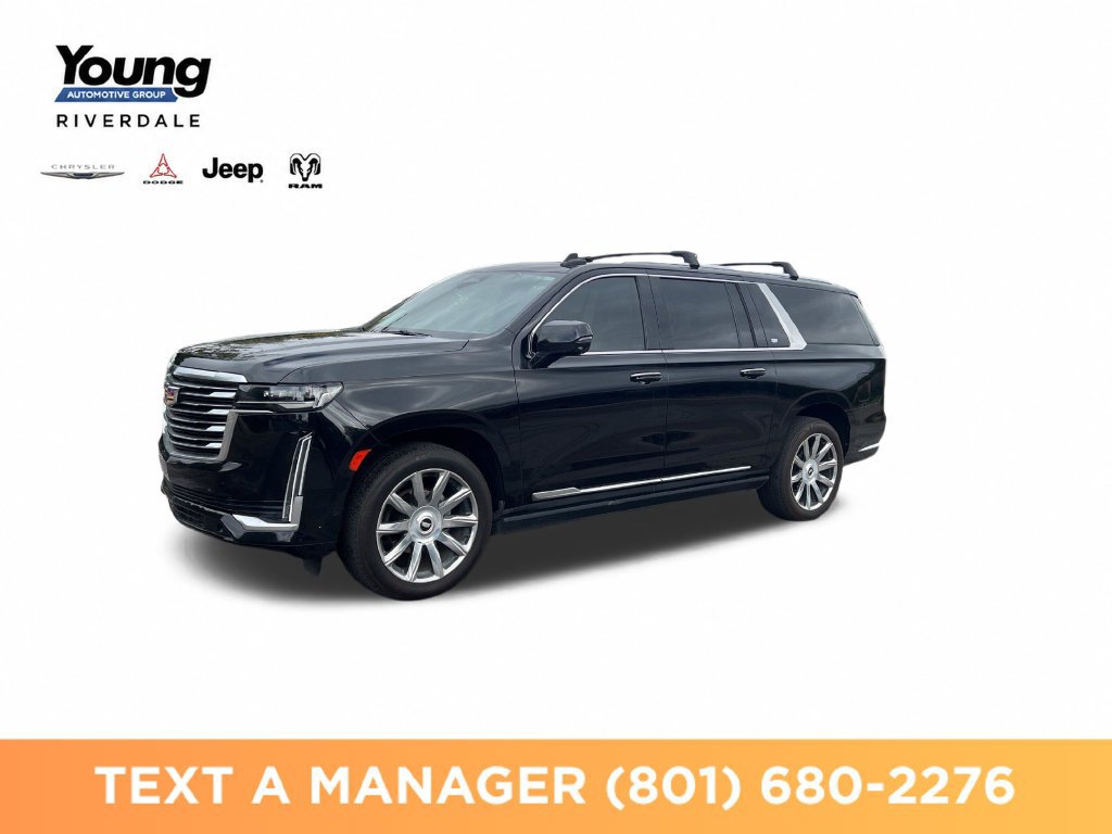 Used 2021 Cadillac Escalade ESV Premium Luxury Platinum AWD/4WD 360° Tour