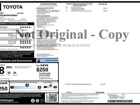 Used 2022 Toyota Camry XSE image 4