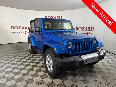 Used 2015 Jeep Wrangler Sahara AWD/4WD image 1