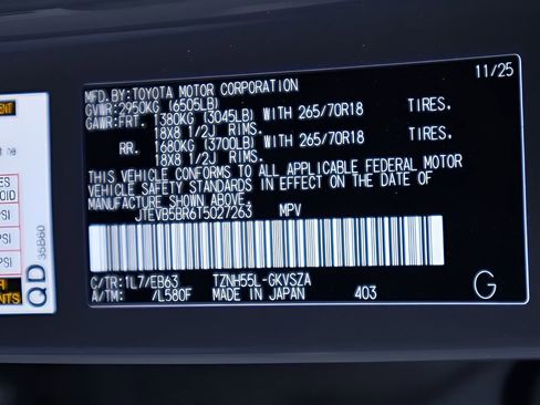 New 2026 Toyota 4Runner Trailhunter image 26