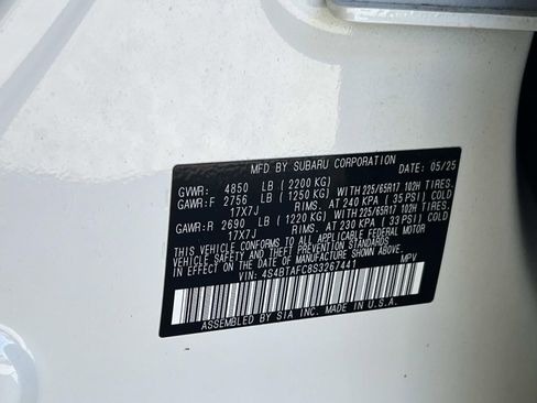 Certified 2025 Subaru Outback Premium w/ Popular Package #1 image 35