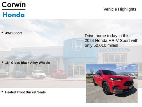 Used 2024 Honda HR-V Sport image 6
