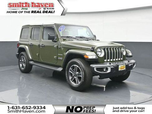 Certified 2023 Jeep Wrangler Unlimited Sahara w/ Cold Weather Group AWD/4WD image 1