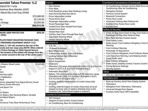 New 2026 Chevrolet Tahoe Premier image 5