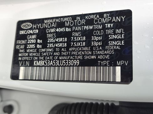 Used 2020 Hyundai Kona Ultimate w/ Cargo Package image 35