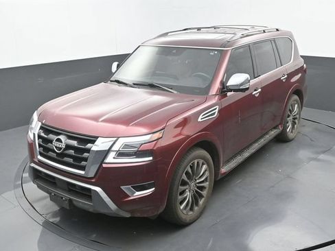 Used 2023 Nissan Armada Platinum w/ Captain's Chairs Package AWD/4WD image 16
