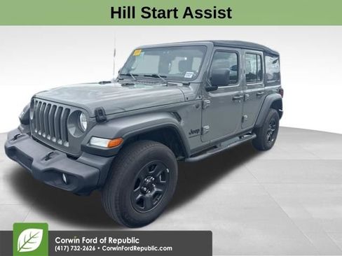 Used 2023 Jeep Wrangler Sport AWD/4WD image 3