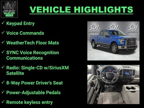 Used 2015 Ford F150 XLT w/ Equipment Group 301A Mid AWD/4WD image 3
