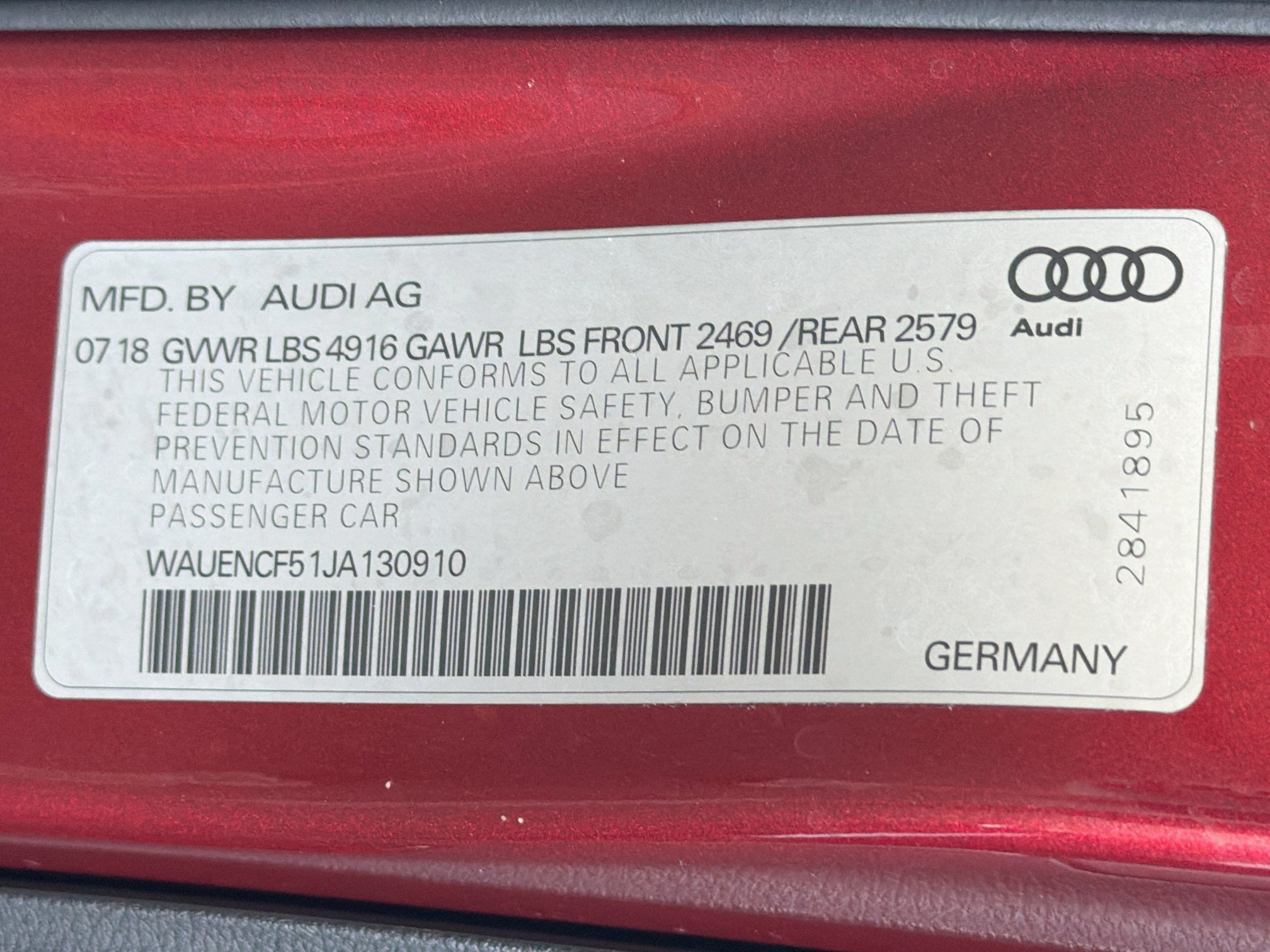 Used 2018 Audi A5 2.0T Premium Plus w/ Premium Plus AWD/4WD image 12