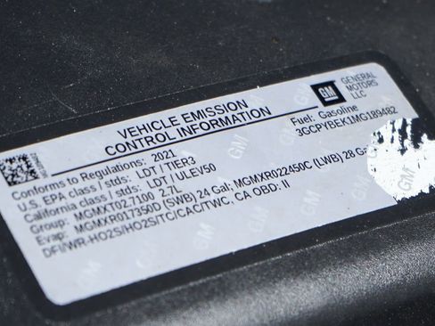 Used 2021 Chevrolet Silverado 1500 Custom image 13