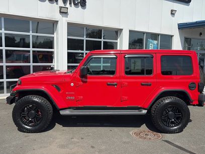 Used 2021 Jeep Wrangler Unlimited Sahara w/ Uconnect 4C Nav & Sound Group