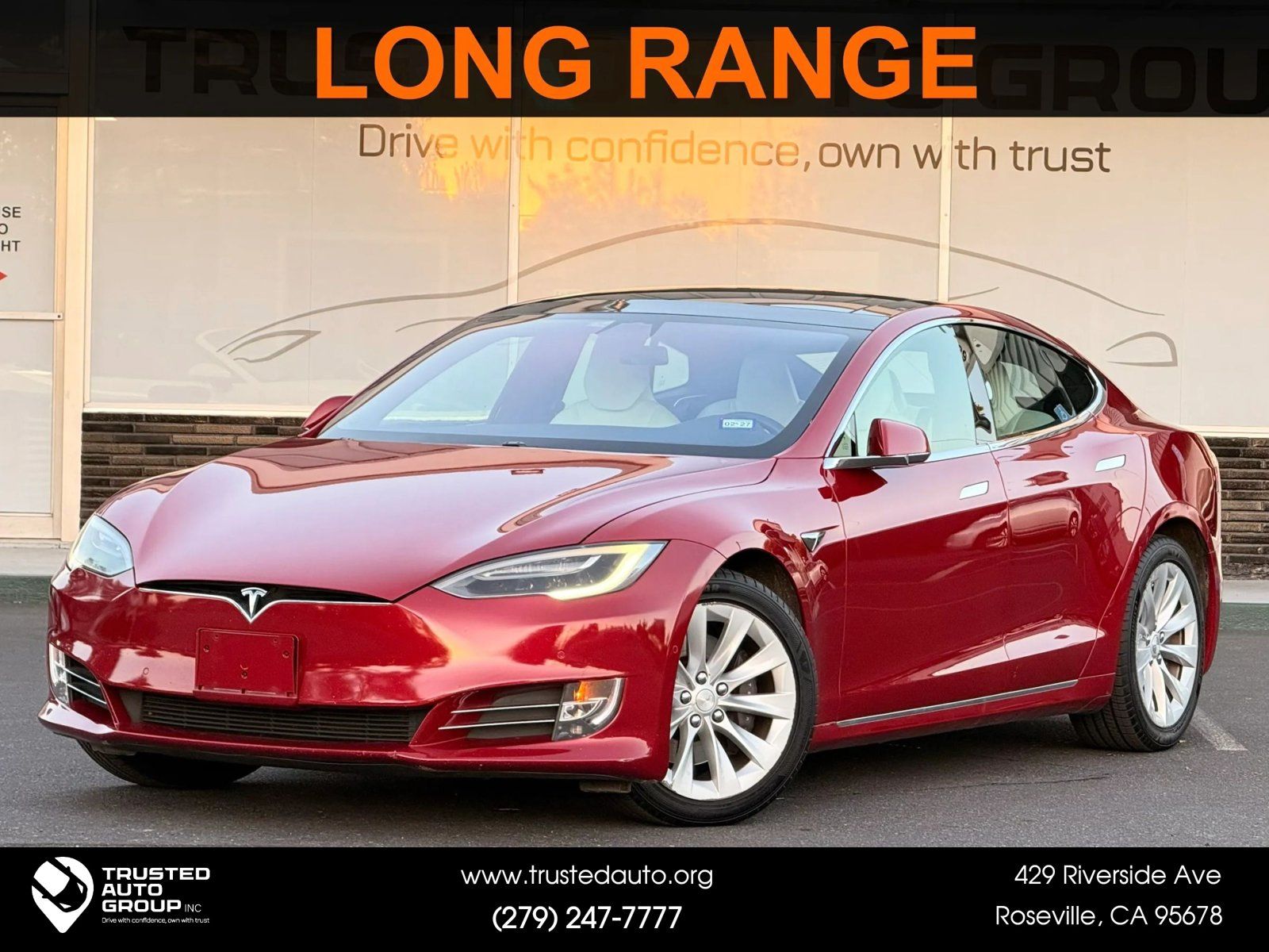 Used 2017 Tesla Model S 100D AWD/4WD image 1