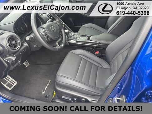 Certified 2025 Lexus IS 350 F Sport RWD image 5