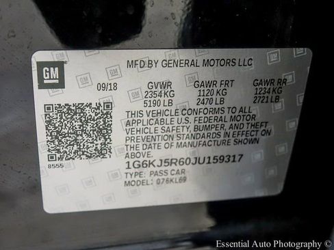 Used 2018 Cadillac CT6 Premium Luxury w/ Super Cruise Package image 27