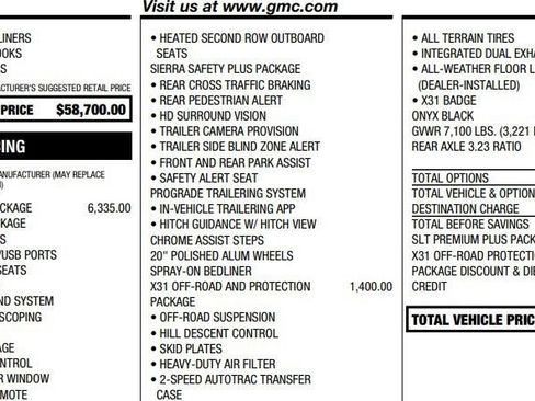 Used 2025 GMC Sierra 1500 SLT w/ SLT Premium Plus Package image 2