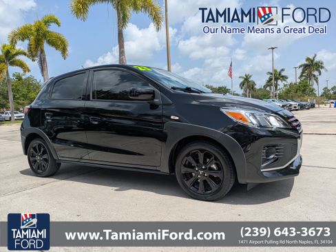 Used 2023 Mitsubishi Mirage Black Edition FWD image 1