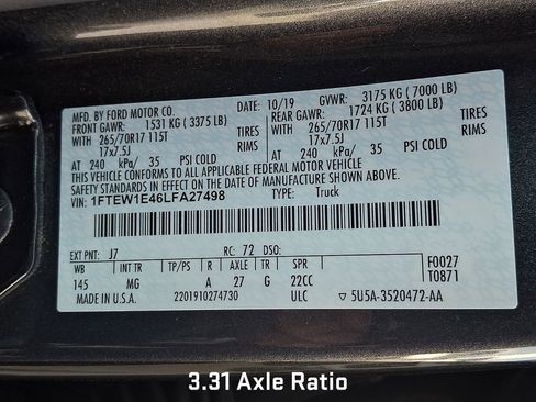 Used 2020 Ford F150 XLT AWD/4WD image 20