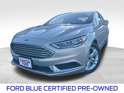 Certified 2018 Ford Fusion SE