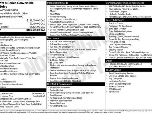 Used 2019 BMW M850i xDrive Convertible image 27