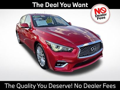 Used 2023 INFINITI Q50 Luxe w/ Cargo Package