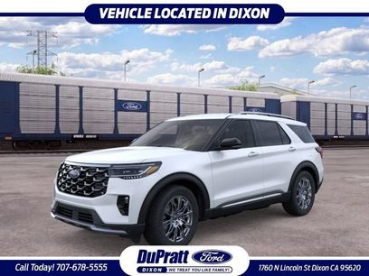 New 2026 Ford Explorer Platinum