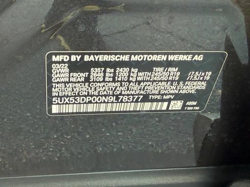 Used 2022 BMW X3 xDrive30i w/ Premium Package 2 AWD/4WD image 43
