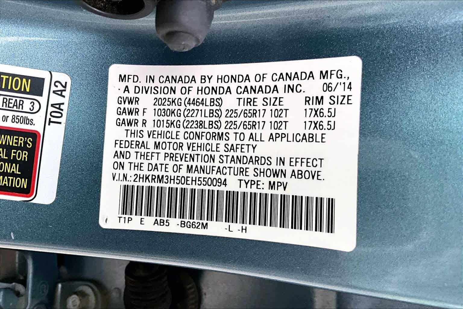 Used 2014 Honda CR-V EX image 34
