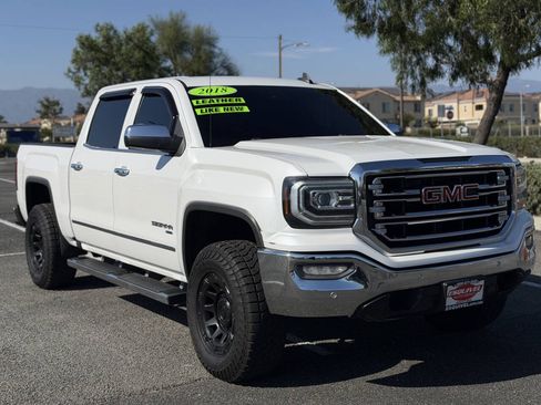 Used 2018 GMC Sierra 1500 SLT w/ Enhanced Driver Alert Package RWD image 1