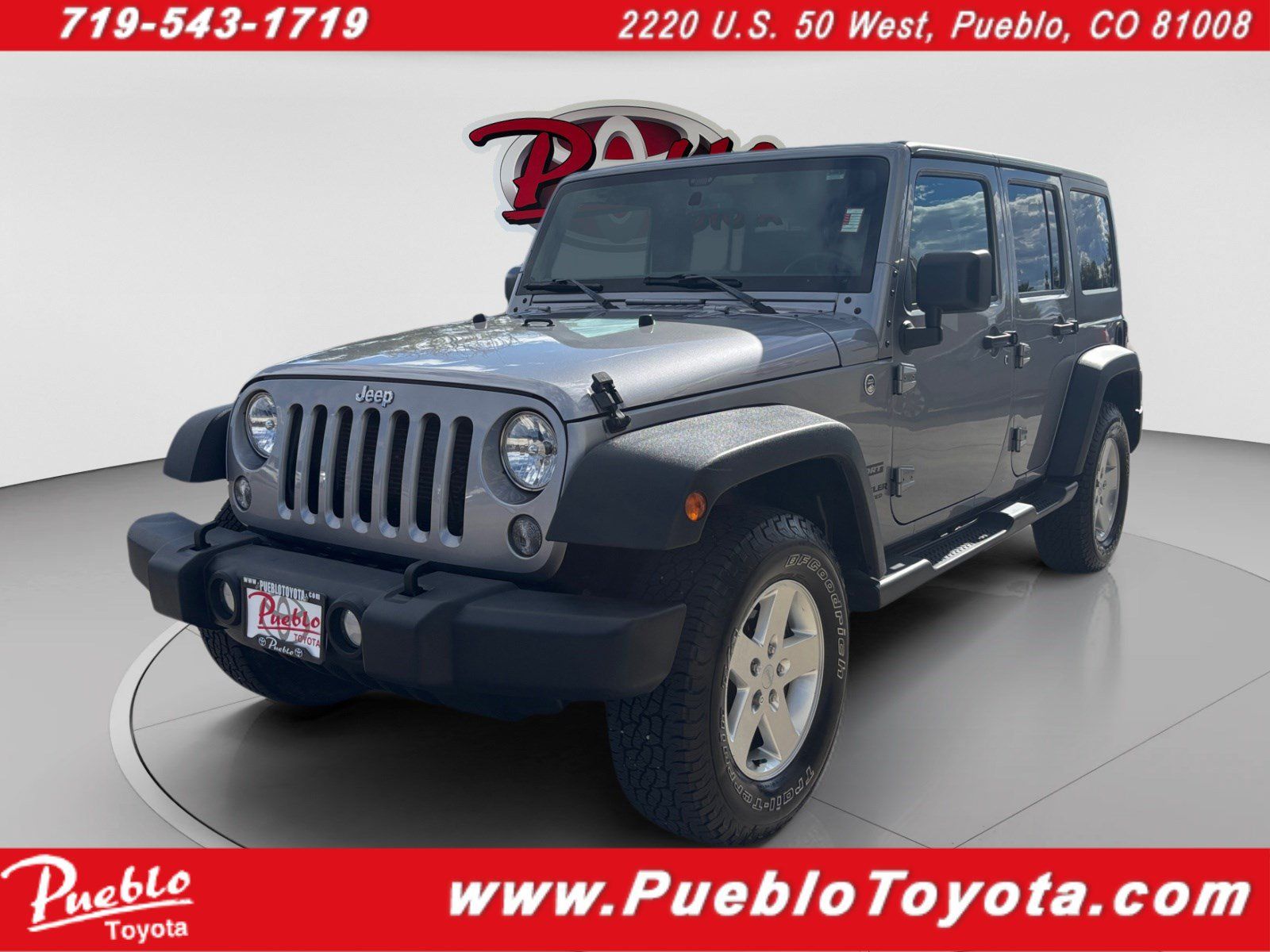 Used 2015 Jeep Wrangler Unlimited Sport w/ Quick Order Package 24S AWD/4WD image 1