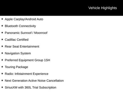 Certified 2025 Cadillac Escalade Sport Platinum
