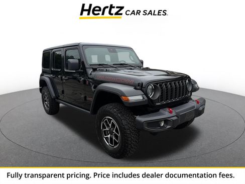 Used 2025 Jeep Wrangler Unlimited Rubicon AWD/4WD image 1