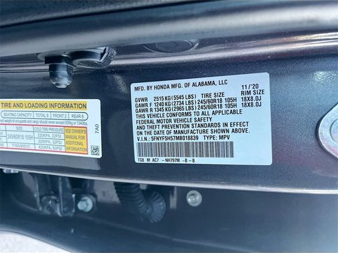 Used 2021 Honda Pilot EX-L image 33