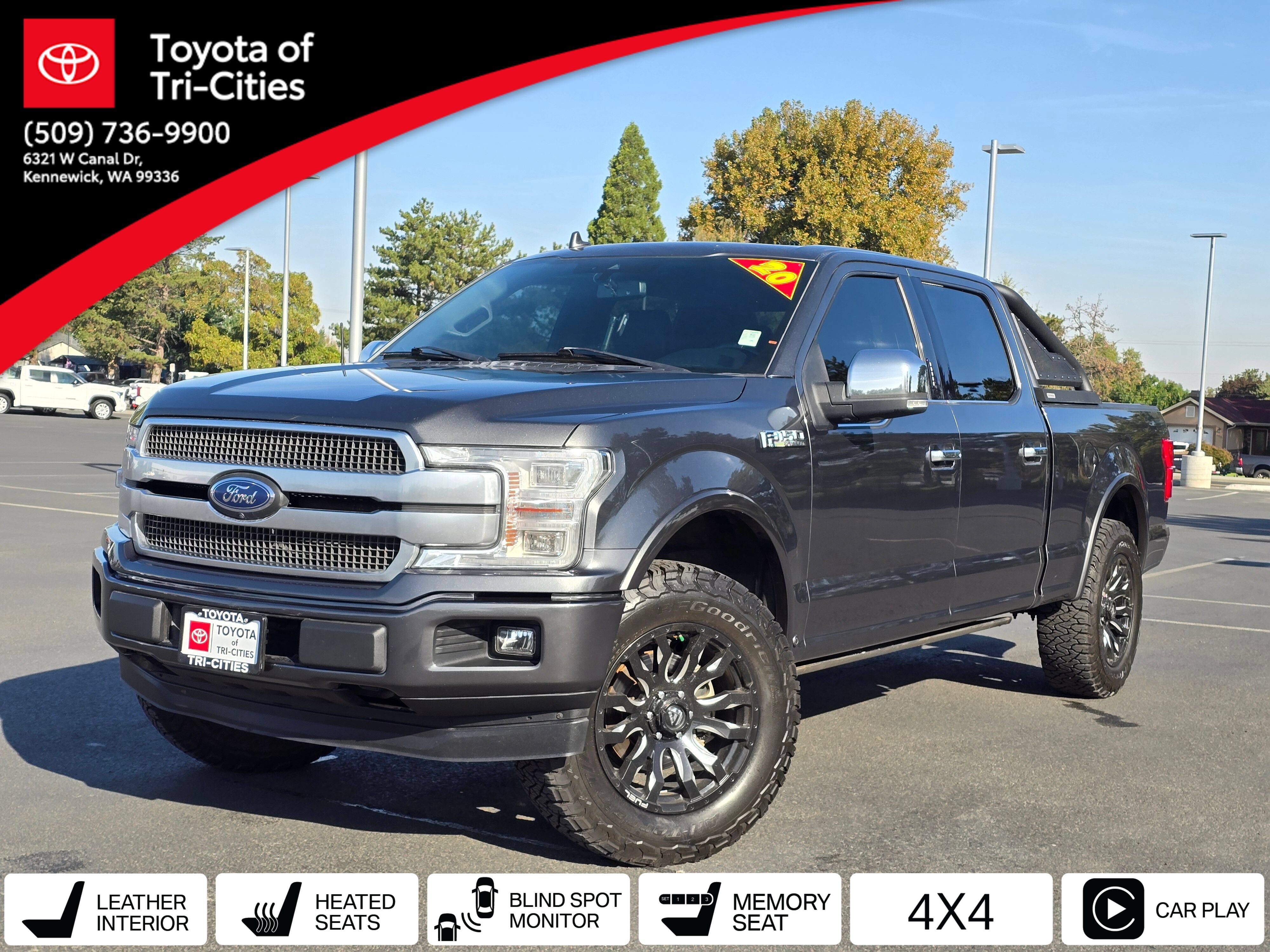 Used 2020 Ford F150 Platinum w/ Technology Package AWD/4WD image 1