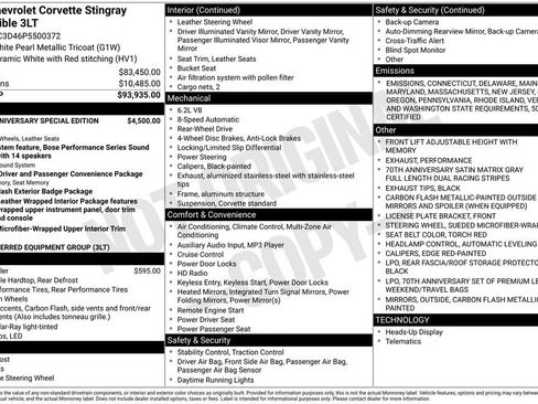 Used 2023 Chevrolet Corvette Stingray Premium Conv image 35