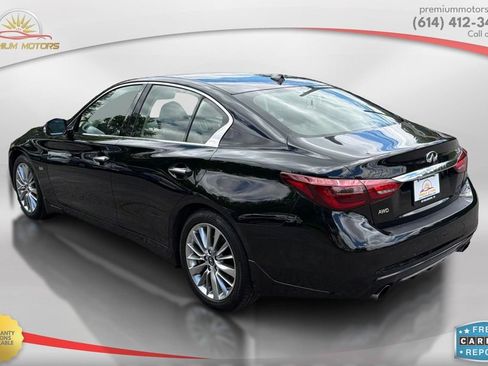 Used 2018 INFINITI Q50 Luxe w/ Essential Package (3.0T Luxe) AWD/4WD image 3