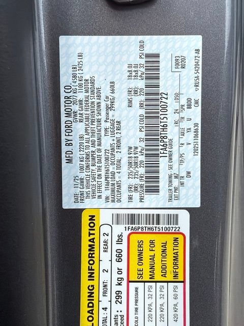Used 2026 Ford Mustang Coupe RWD image 27