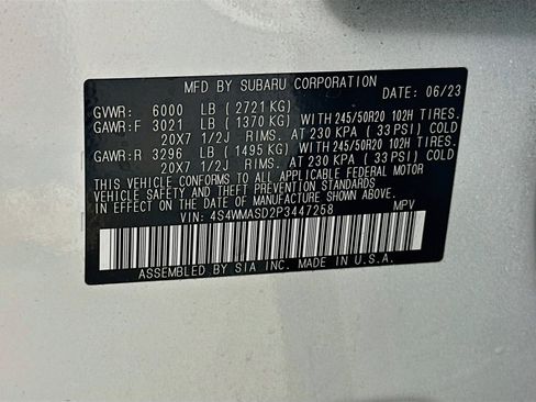Used 2023 Subaru Ascent Limited AWD/4WD image 32