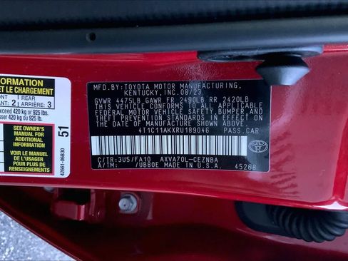 Used 2024 Toyota Camry LE FWD image 31