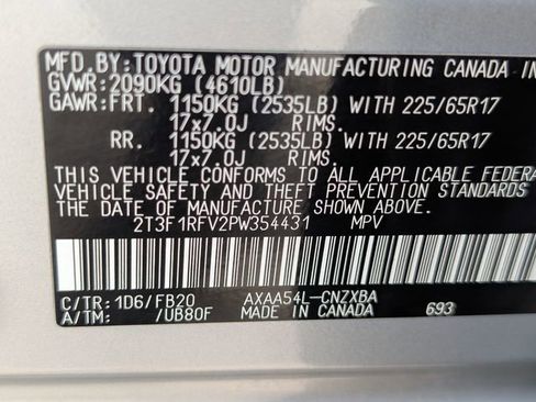Used 2023 Toyota RAV4 LE AWD/4WD image 30