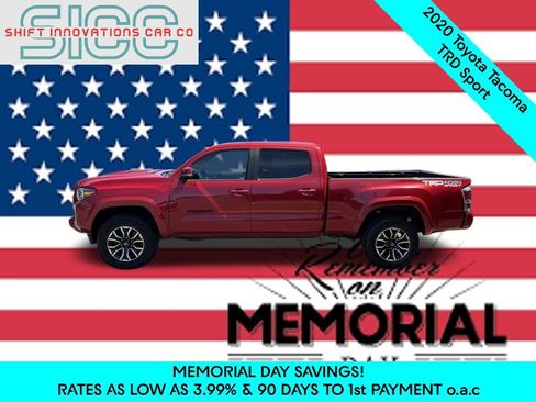 Used 2020 Toyota Tacoma TRD Sport w/ Technology Package AWD/4WD image 3
