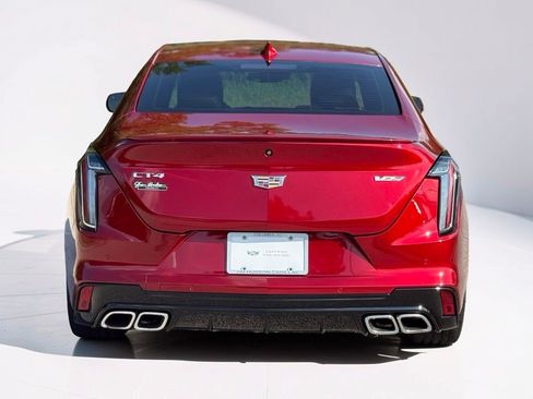 Certified 2024 Cadillac CT4 V w/ Navigation Package RWD image 13