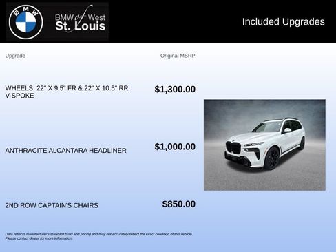 Used 2027 BMW X7 xDrive40i w/ Executive Package AWD/4WD image 19