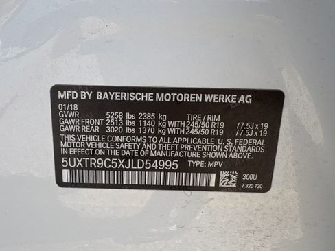 Used 2018 BMW X3 xDrive30i AWD/4WD image 16